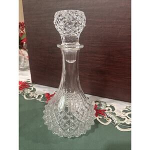 Cristal D'Arques-Durand Longchamp Crystal Decanter 24%Lead Crystal 10.5"
